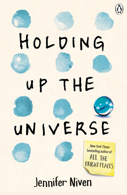 Original-Cover von Jennifer Nivens Buch "Holding up the universe" (Quelle: Penguin)