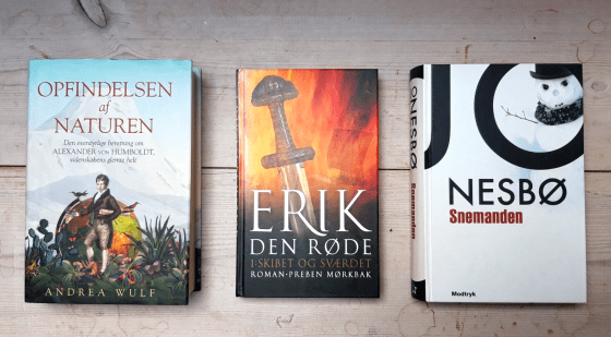 3 verschiedene Buchcover
