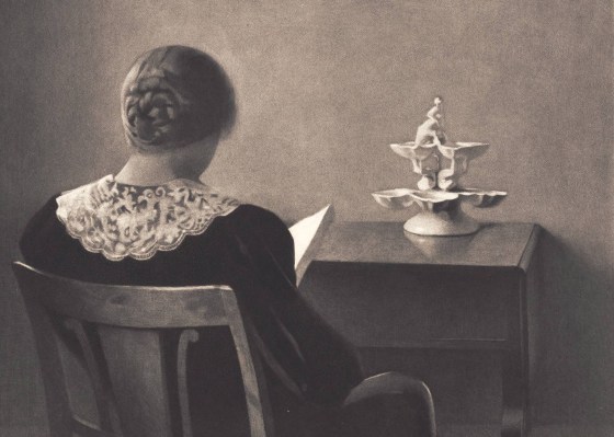 Læsende dame, 1925 Ilsted, Peter Statens Museum for Kunst, CC0