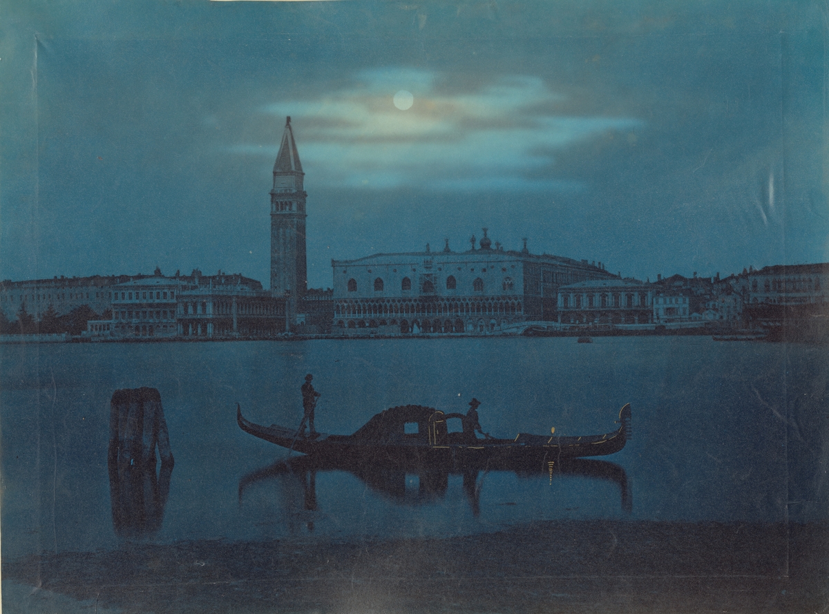 Canale Grande, Venedig, Italien, 1883. Swedish National Museum of Science and Technology. Public Domain bei Europeana