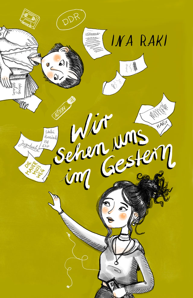 Buchcover "Wir sehen uns im Gestern" von Ina Raki