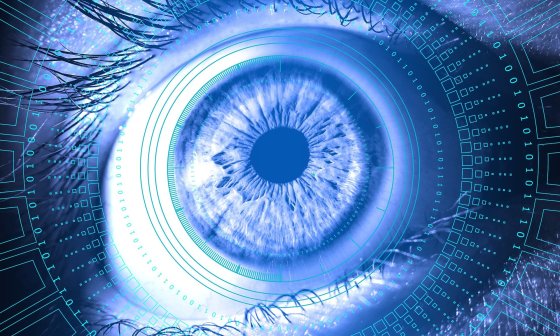 Auge, vermessen am Computer (Bild: TheDigitalArtist auf Pixabay)