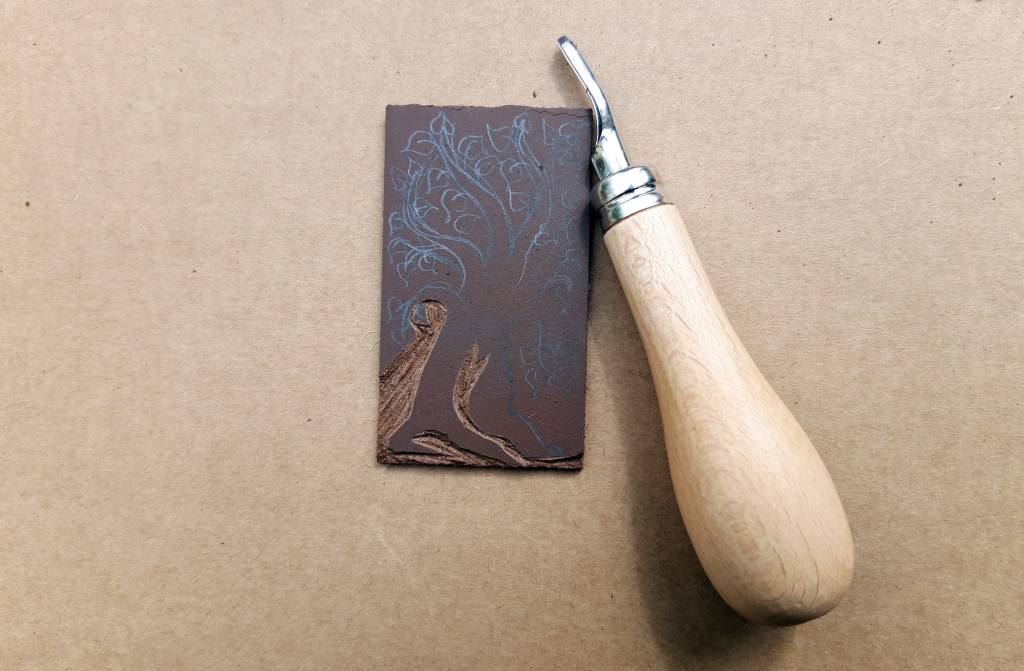 Ex Libris Stempel aus Linoleum basteln