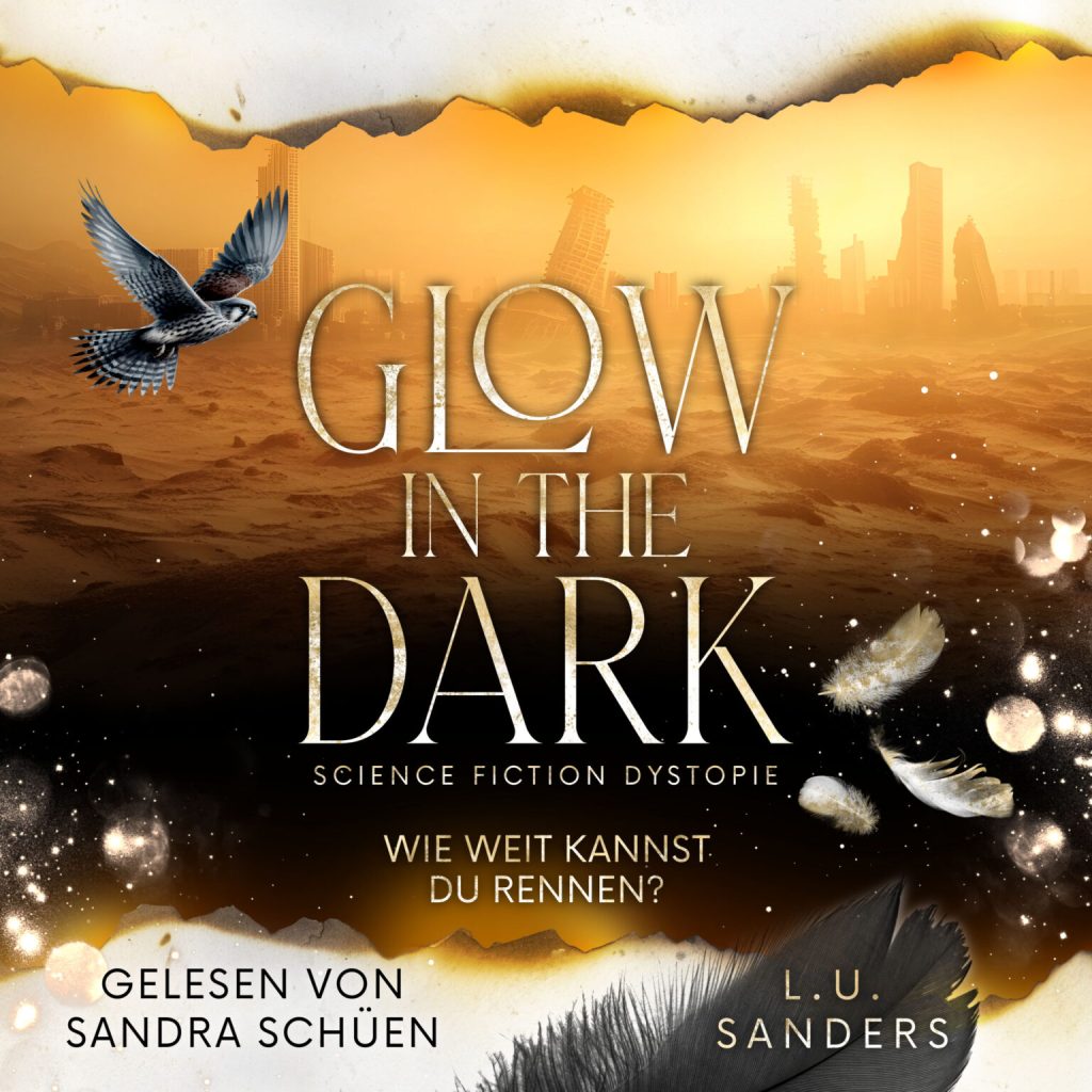 Hörbuch-Cover von "Glow in the Dark" von L.U. Sanders
